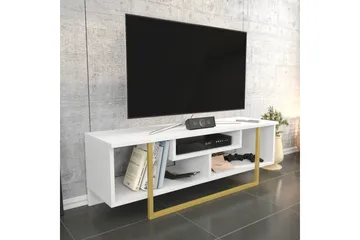 Andifli Tv-benk 120x40,2 cm - Gull - Møbler - Mediamøbel & tv møbel - TV-benk & mediabenk