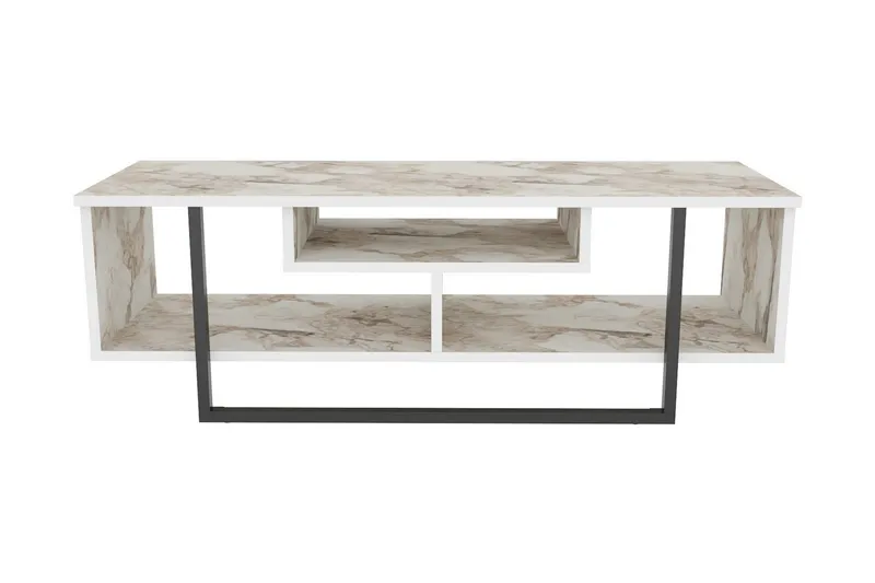 Andifli Tv-benk 120x40,2 cm - Hvit - Møbler - Mediamøbel & tv møbel - TV-benk & mediabenk