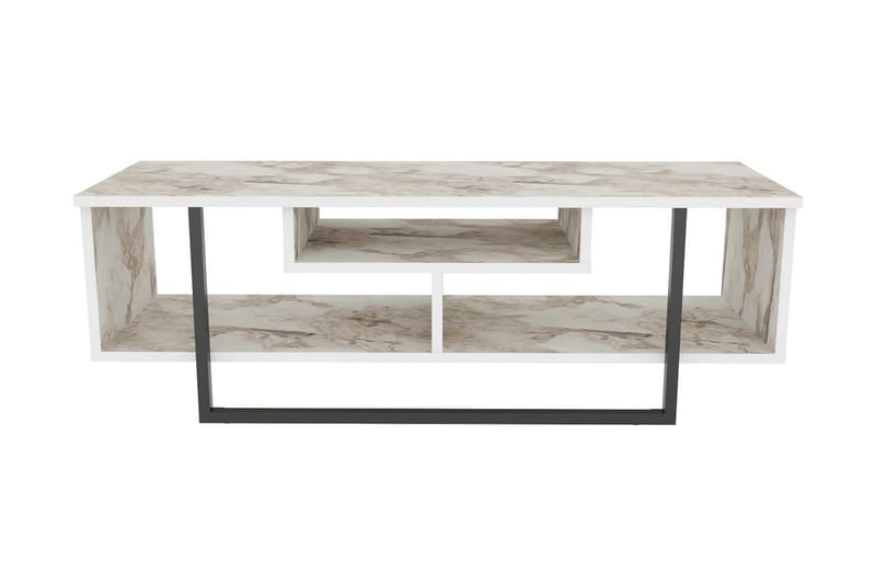 Andifli Tv-benk 120x40,2 cm - Hvit - Møbler - Mediamøbel & tv møbel - TV-benk & mediabenk