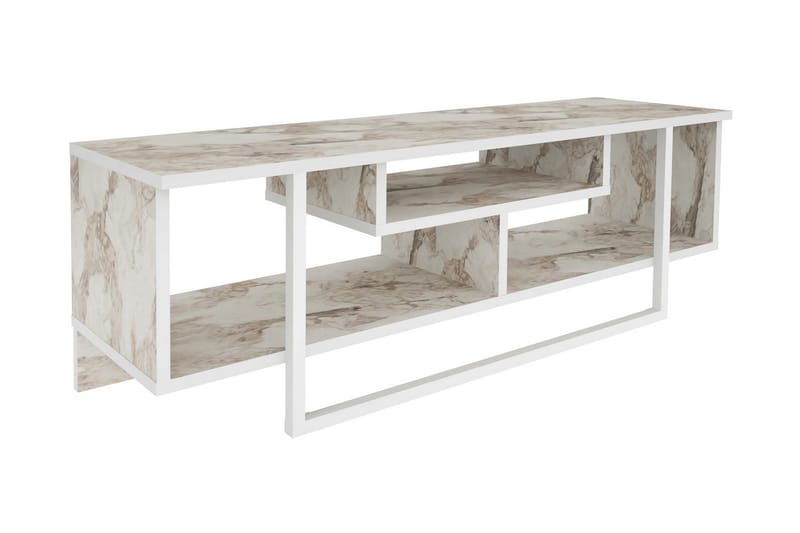 Andifli Tv-benk 120x40,2 cm - Hvit - Møbler - Mediamøbel & tv møbel - TV-benk & mediabenk