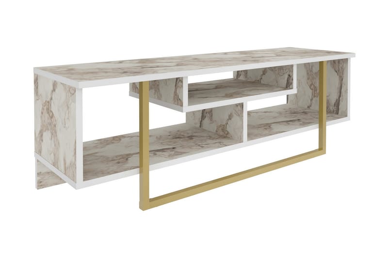 Andifli Tv-benk 120x40,2 cm - Hvit - Møbler - Mediamøbel & tv møbel - TV-benk & mediabenk