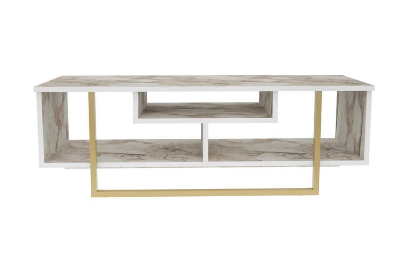 Andifli Tv-benk 120x40,2 cm - Hvit - Møbler - Mediamøbel & tv møbel - TV-benk & mediabenk