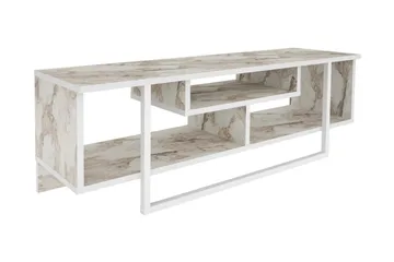 Andifli Tv-benk 120x40,2 cm - Hvit - Møbler - Mediamøbel & tv møbel - TV-benk & mediabenk
