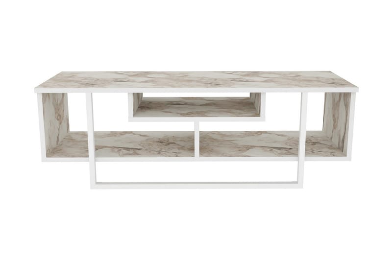 Andifli Tv-benk 120x40,2 cm - Hvit - Møbler - Mediamøbel & tv møbel - TV-benk & mediabenk