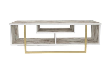 Andifli Tv-benk 120x40,2 cm - Hvit - Møbler - Mediamøbel & tv møbel - TV-benk & mediabenk
