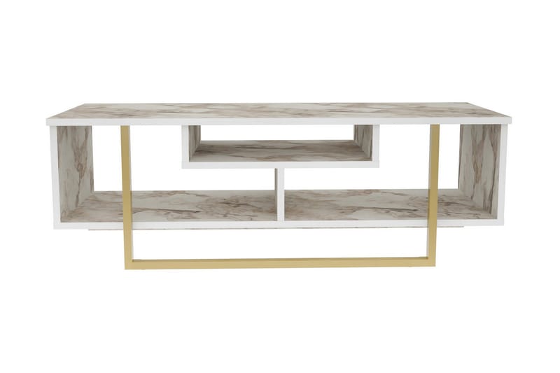 Andifli Tv-benk 120x40,2 cm - Hvit - Møbler - Mediamøbel & tv møbel - TV-benk & mediabenk