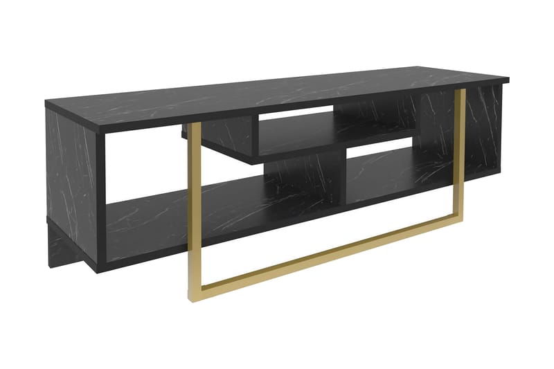 Andifli Tv-benk 120x40,2 cm - Svart - Møbler - Mediamøbel & tv møbel - TV-benk & mediabenk
