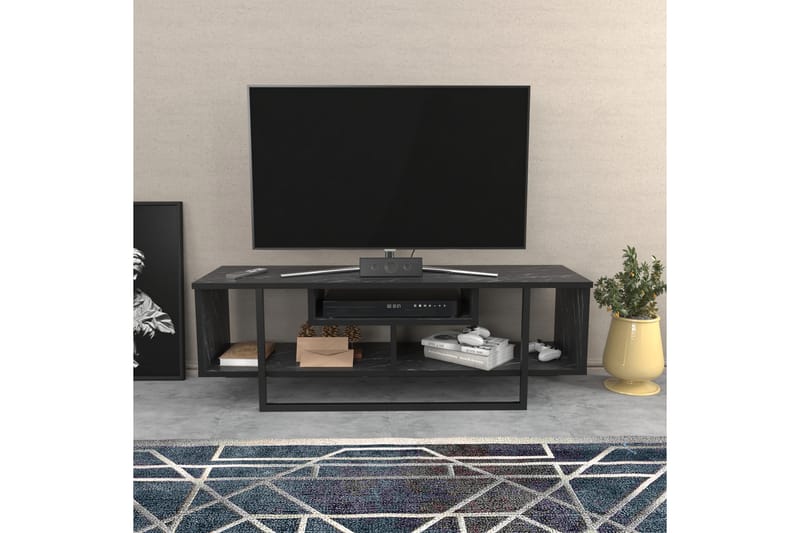 Andifli Tv-benk 120x40,2 cm - Svart - Møbler - Mediamøbel & tv møbel - TV-benk & mediabenk