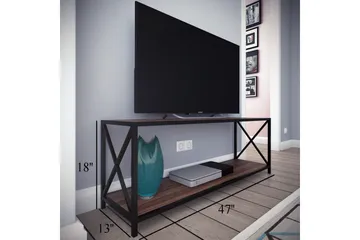 Andifli Tv-benk 120x45,7 cm - Brun - Møbler - Mediamøbel & tv møbel - TV-benk & mediabenk