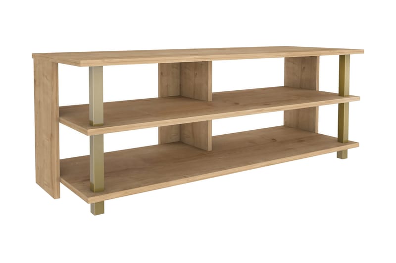 Andifli Tv-benk 120x47,4 cm - Gull - Møbler - Mediamøbel & tv møbel - TV-benk & mediabenk
