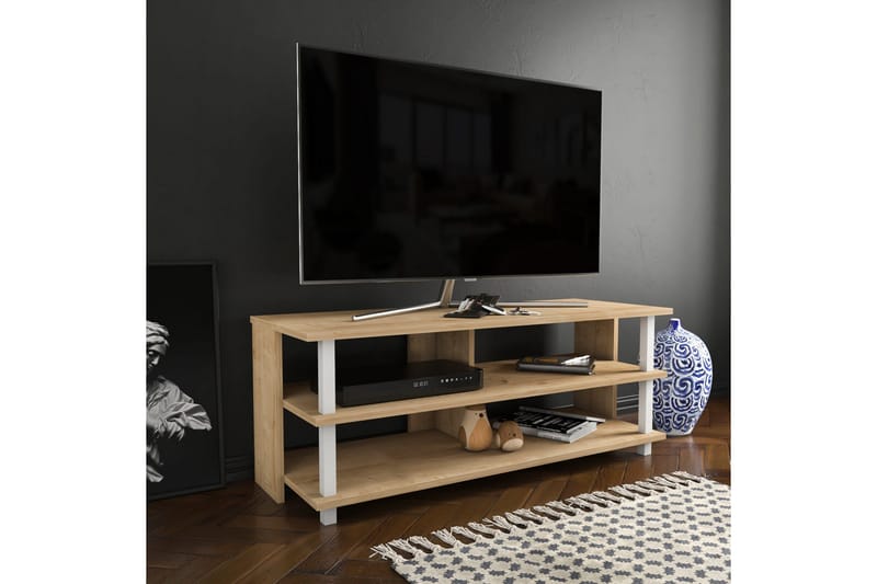 Andifli Tv-benk 120x47,4 cm - Hvit - Møbler - Mediamøbel & tv møbel - TV-benk & mediabenk