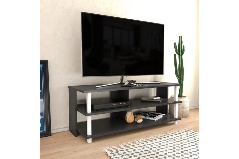 Andifli Tv-benk 120x47,4 cm - Hvit - Møbler - Mediamøbel & tv møbel - TV-benk & mediabenk