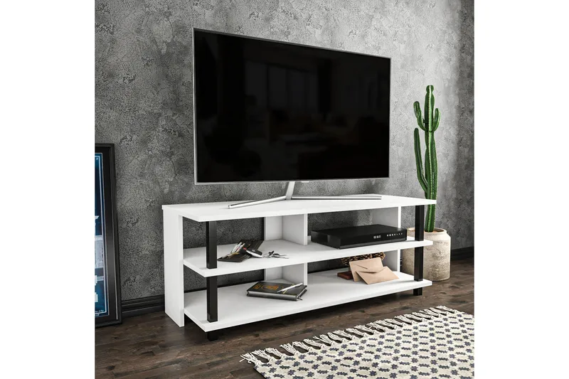 Andifli Tv-benk 120x47,4 cm - Svart - Møbler - Mediamøbel & tv møbel - TV-benk & mediabenk
