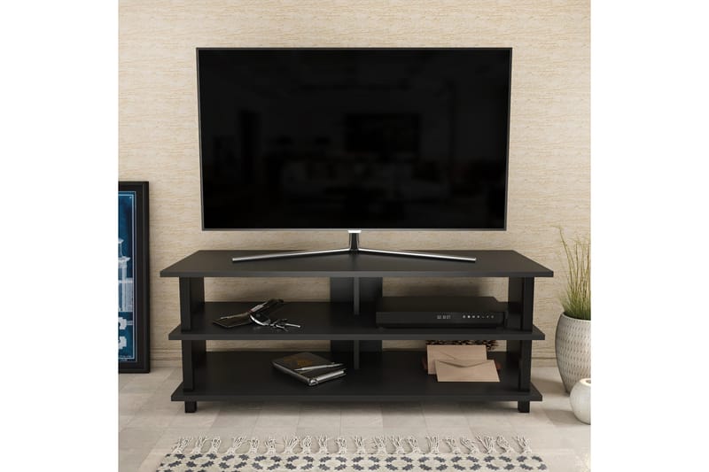 Andifli Tv-benk 120x47,4 cm - Svart - Møbler - Mediamøbel & tv møbel - TV-benk & mediabenk