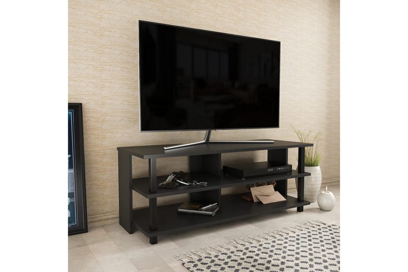 Andifli Tv-benk 120x47,4 cm - Svart - Møbler - Mediamøbel & tv møbel - TV-benk & mediabenk