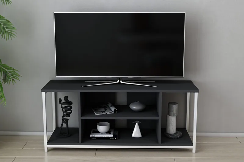 Andifli Tv-benk 120x50,8 cm - Hvit - Møbler - Mediamøbel & tv møbel - TV-benk & mediabenk