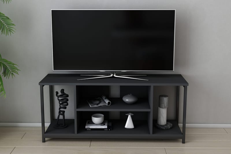 Andifli Tv-benk 120x50,8 cm - Svart - TV-benk & mediabenk