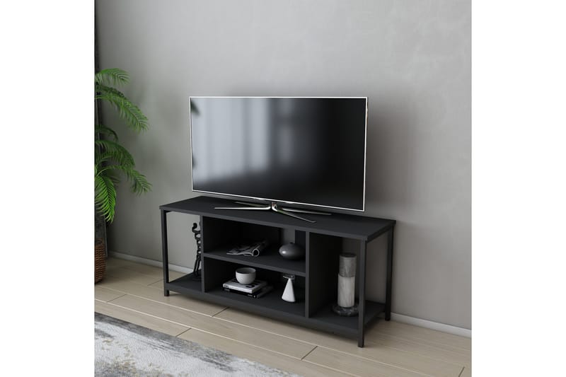 Andifli Tv-benk 120x50,8 cm - Svart - TV-benk & mediabenk