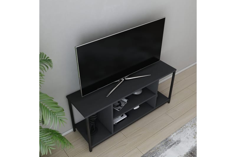 Andifli Tv-benk 120x50,8 cm - Svart - TV-benk & mediabenk