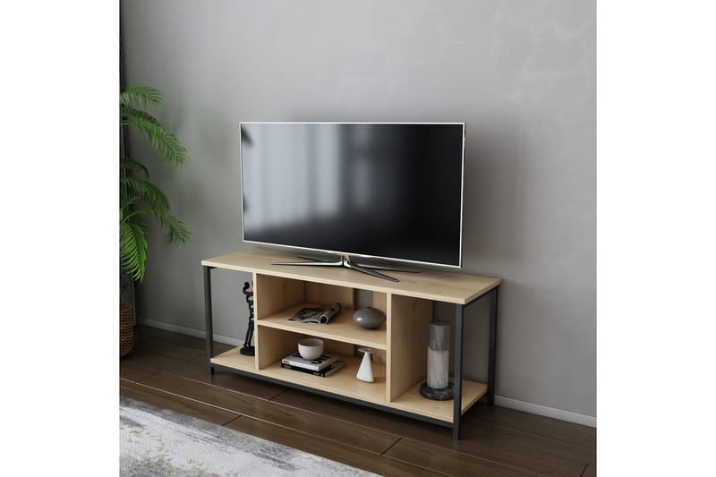 Andifli Tv-benk 120x50,8 cm - Svart - TV-benk & mediabenk