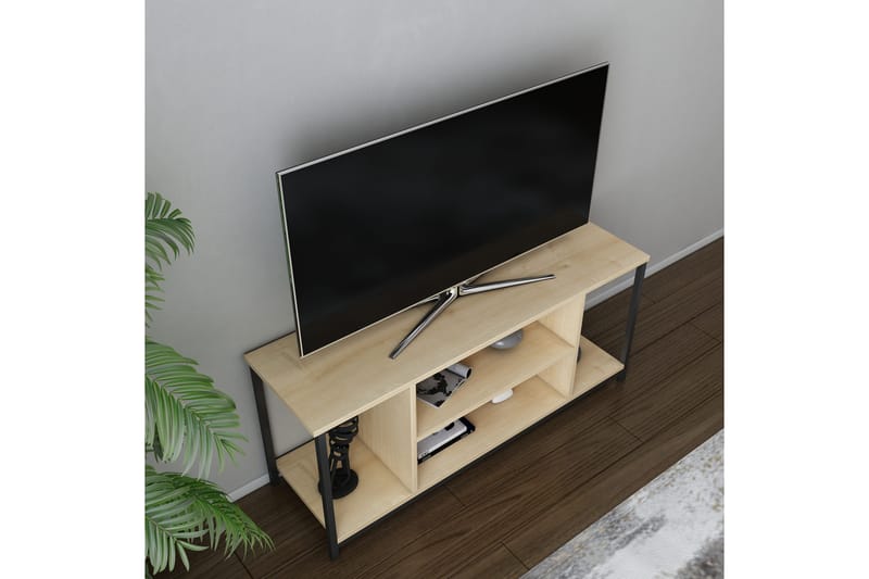 Andifli Tv-benk 120x50,8 cm - Svart - TV-benk & mediabenk