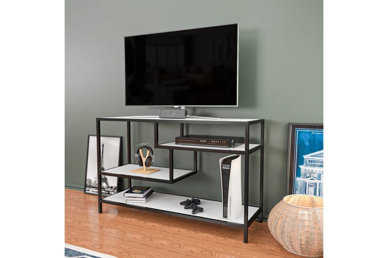 Andifli Tv-benk 120x75 cm - Svart - Møbler - Mediamøbel & tv møbel - TV-benk & mediabenk