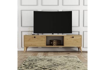 Andifli Tv-benk 138x42,6 cm - Brun - Møbler - Mediamøbel & tv møbel - TV-benk & mediabenk