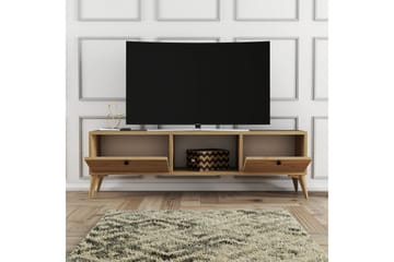 Andifli Tv-benk 138x42,6 cm - Brun - Møbler - Mediamøbel & tv møbel - TV-benk & mediabenk