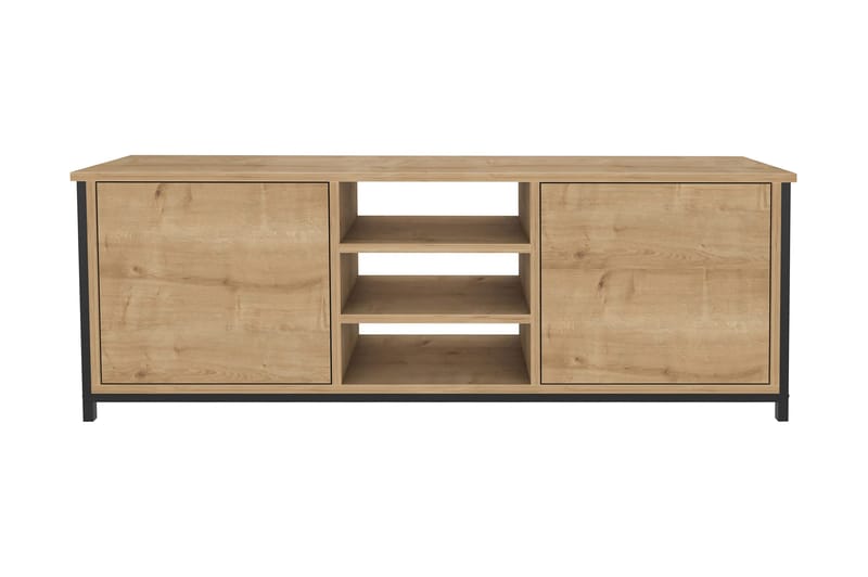 Andifli Tv-benk 140x50,8 cm - Brun - Møbler - Mediamøbel & tv møbel - TV-benk & mediabenk