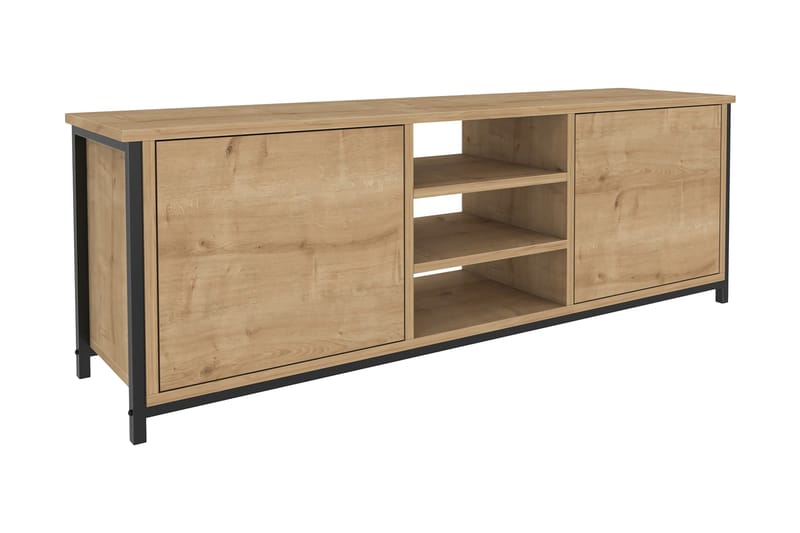Andifli Tv-benk 140x50,8 cm - Brun - Møbler - Mediamøbel & tv møbel - TV-benk & mediabenk