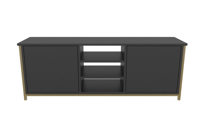 Andifli Tv-benk 140x50,8 cm - Gull - Møbler - Mediamøbel & tv møbel - TV-benk & mediabenk