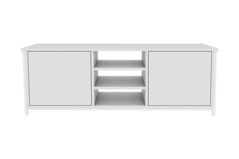 Andifli Tv-benk 140x50,8 cm - Hvit - Møbler - Mediamøbel & tv møbel - TV-benk & mediabenk