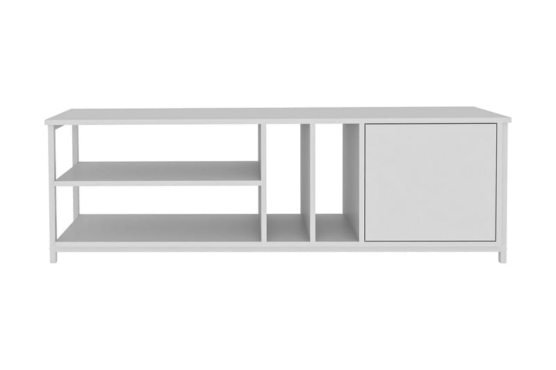 Andifli Tv-benk 140x50,8 cm - Hvit - Møbler - Mediamøbel & tv møbel - TV-benk & mediabenk
