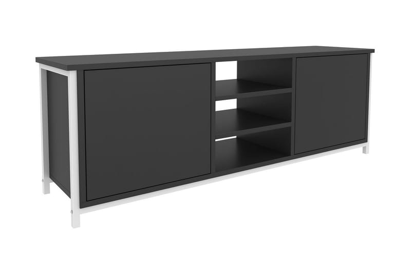 Andifli Tv-benk 140x50,8 cm - Hvit - TV-benk & mediabenk