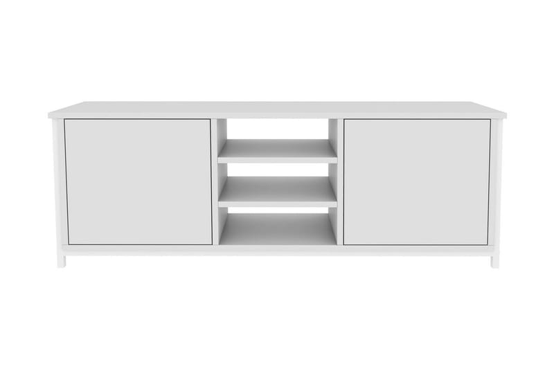 Andifli Tv-benk 140x50,8 cm - Hvit - Møbler - Mediamøbel & tv møbel - TV-benk & mediabenk
