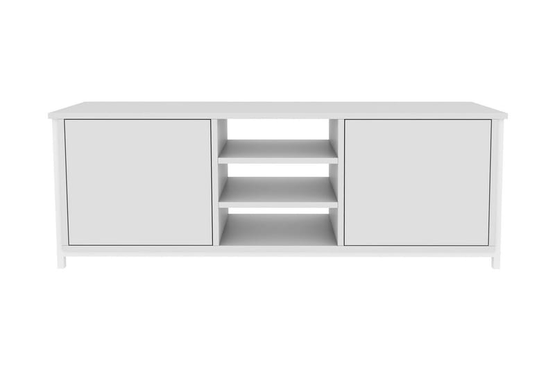 Andifli Tv-benk 140x50,8 cm - Hvit - TV-benk & mediabenk