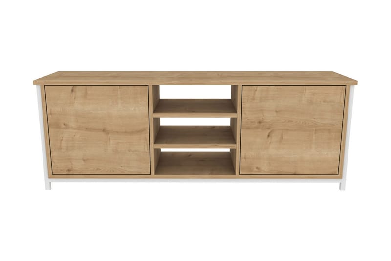 Andifli Tv-benk 140x50,8 cm - Hvit - Møbler - Mediamøbel & tv møbel - TV-benk & mediabenk