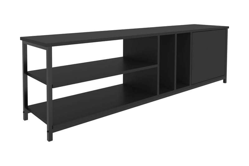 Andifli Tv-benk 140x50,8 cm - Svart - Møbler - Mediamøbel & tv møbel - TV-benk & mediabenk