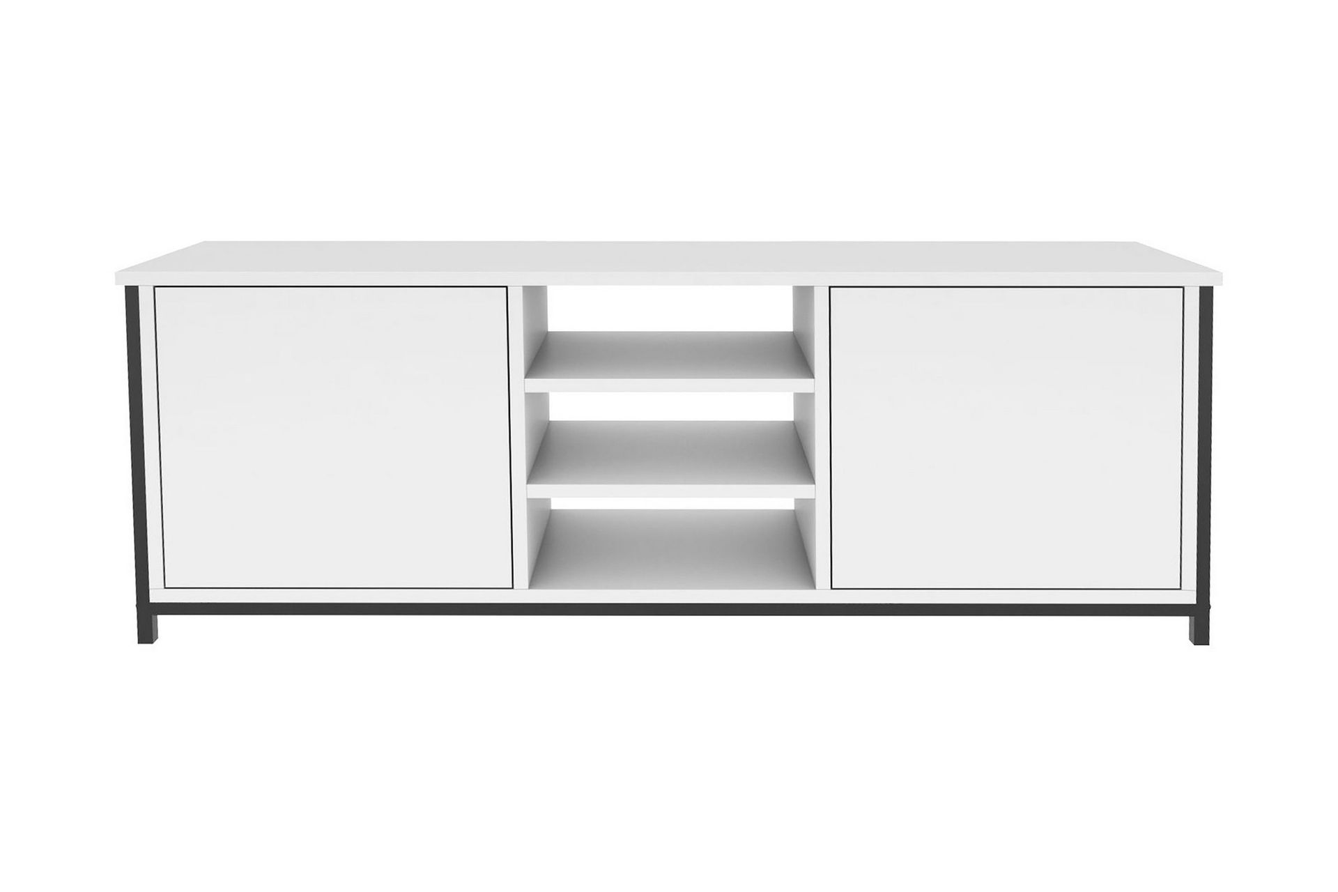 Andifli Tv-benk 140x50,8 cm - Svart - Møbler - Mediamøbel & tv møbel - TV-benk & mediabenk