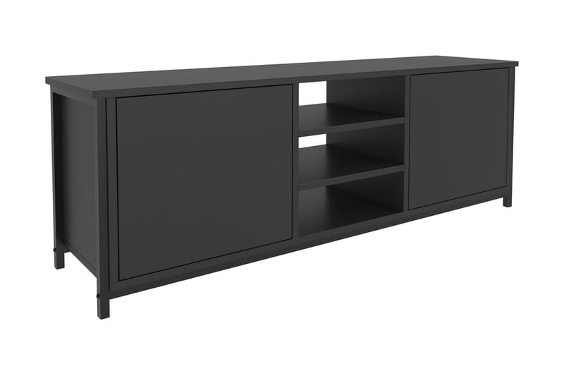Andifli Tv-benk 140x50,8 cm - Svart - Møbler - Mediamøbel & tv møbel - TV-benk & mediabenk