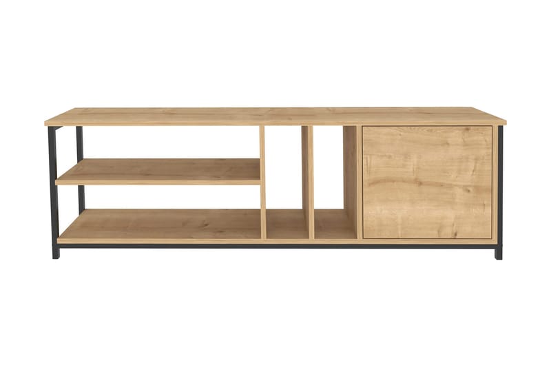 Andifli Tv-benk 140x50,8 cm - Svart - Møbler - Mediamøbel & tv møbel - TV-benk & mediabenk