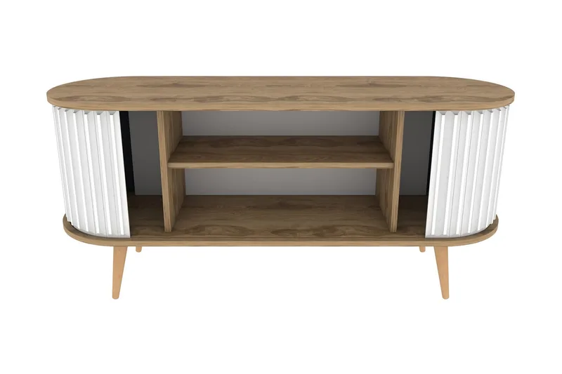 Andifli Tv-benk 140x64 cm - Brun - Møbler - Mediamøbel & tv møbel - TV-benk & mediabenk