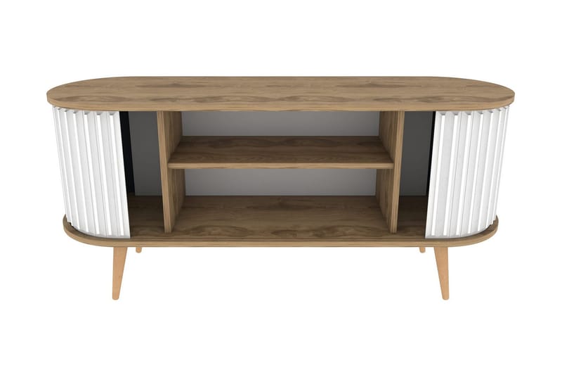 Andifli Tv-benk 140x64 cm - Brun - Møbler - Mediamøbel & tv møbel - TV-benk & mediabenk