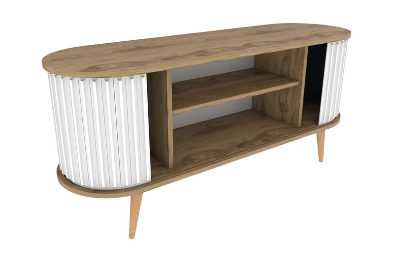 Andifli Tv-benk 140x64 cm - Brun - Møbler - Mediamøbel & tv møbel - TV-benk & mediabenk