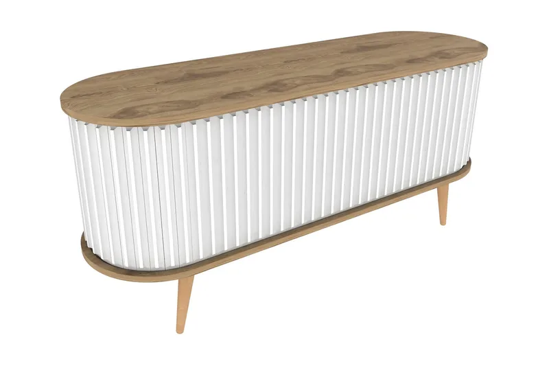 Andifli Tv-benk 140x64 cm - Brun - Møbler - Mediamøbel & tv møbel - TV-benk & mediabenk