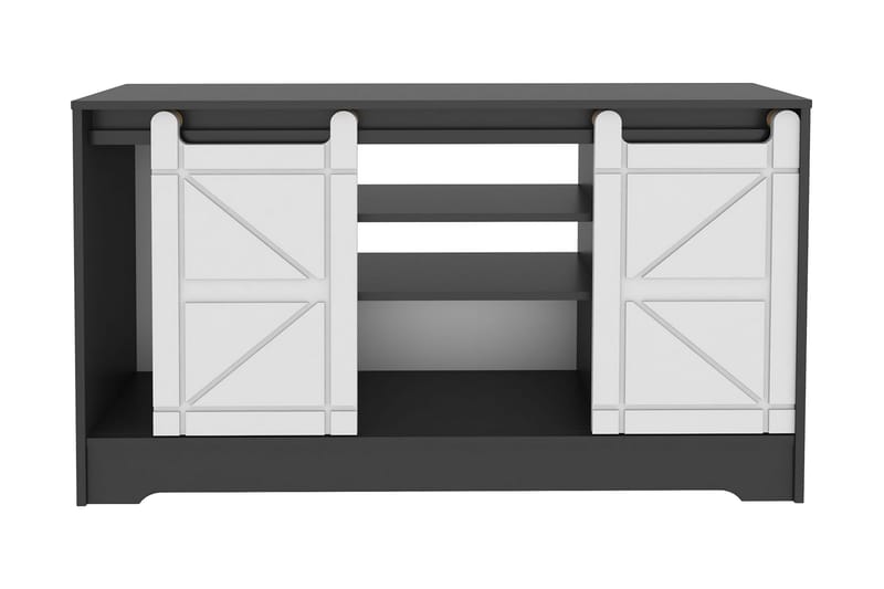 Andifli Tv-benk 140x85 cm - Grå - Møbler - Mediamøbel & tv møbel - TV-benk & mediabenk