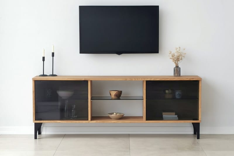 Andifli Tv-benk 150x40 cm - Brun - TV-benk & mediabenk