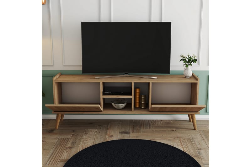 Andifli Tv-benk 150x52 cm - Brun - Møbler - Mediamøbel & tv møbel - TV-benk & mediabenk