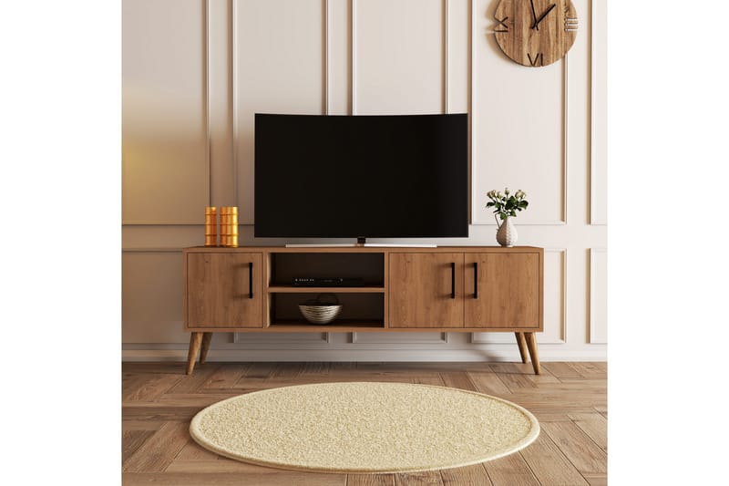 Andifli Tv-benk 150x52 cm - Brun - Møbler - Mediamøbel & tv møbel - TV-benk & mediabenk