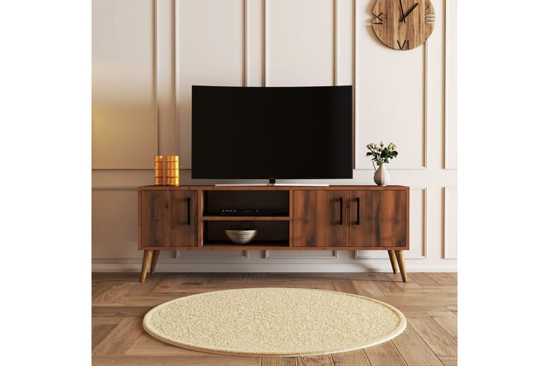 Andifli Tv-benk 150x52 cm - Brun - Møbler - Mediamøbel & tv møbel - TV-benk & mediabenk